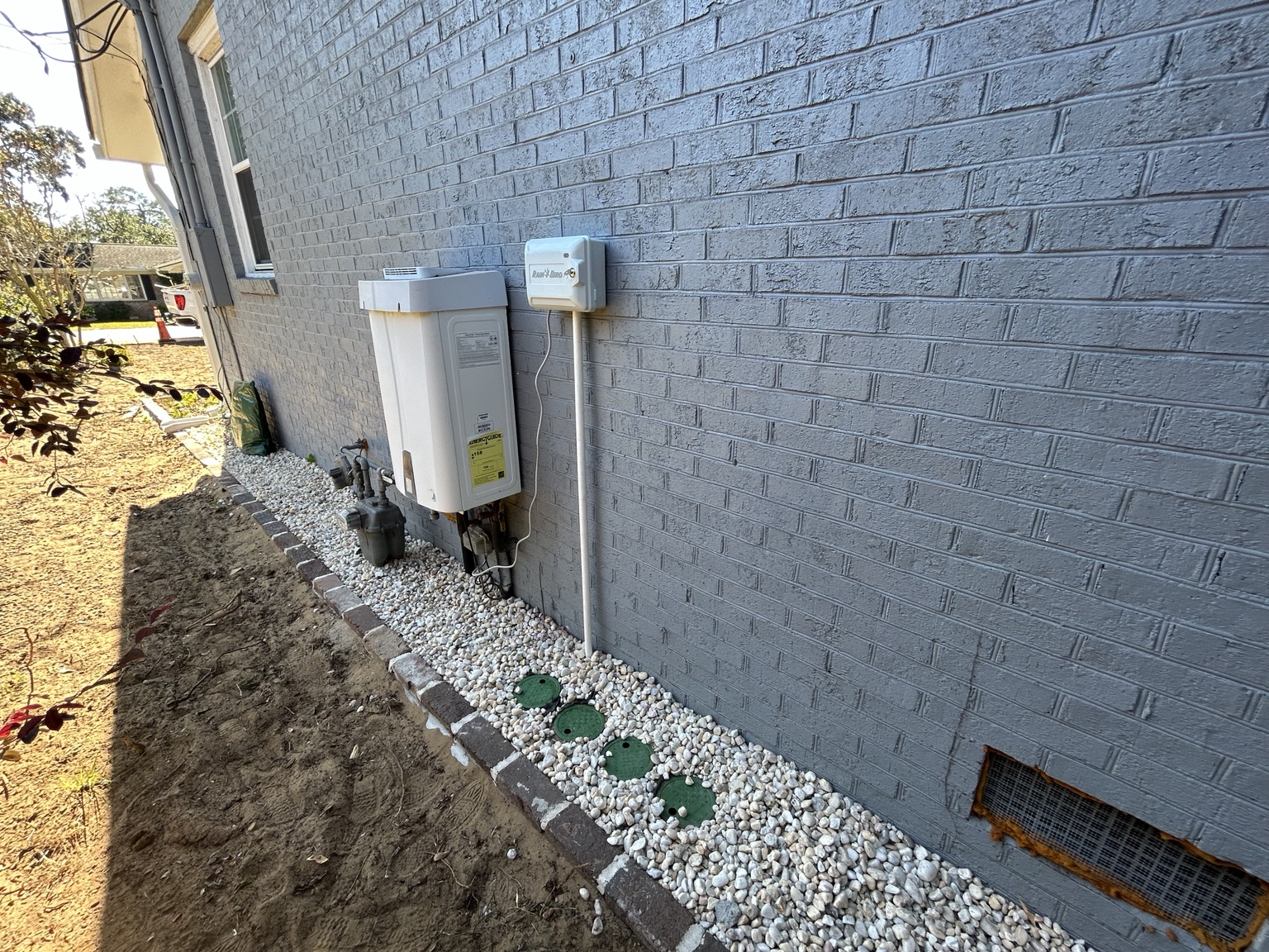 Irrigation installation and service