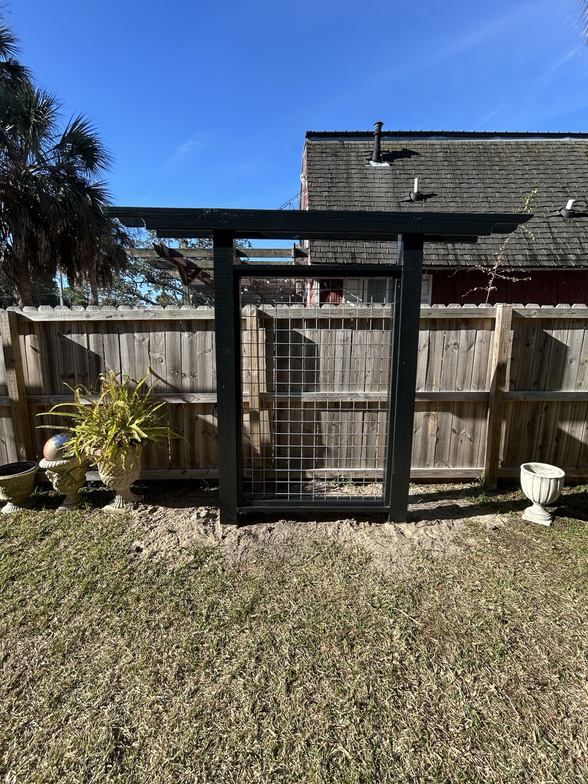 Outdoor pergola